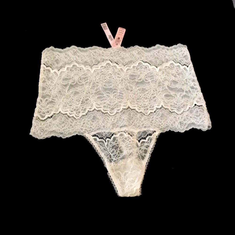 High-waist thong
